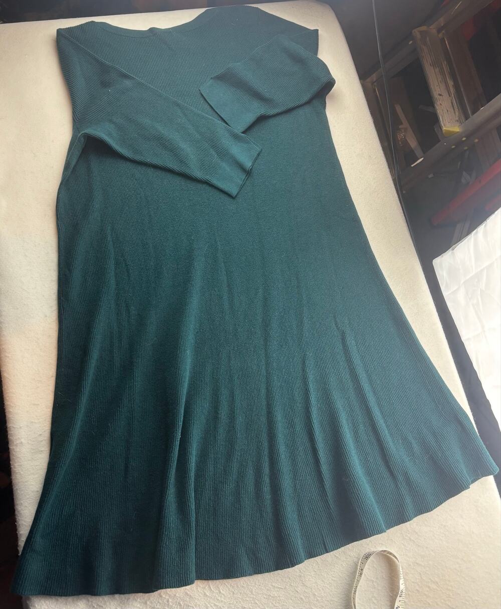 J.Jill Long Sleeve Ribbed Sweater Dress Size XL NWT